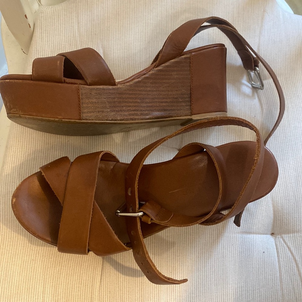 Weekend max Mara wedge sandal